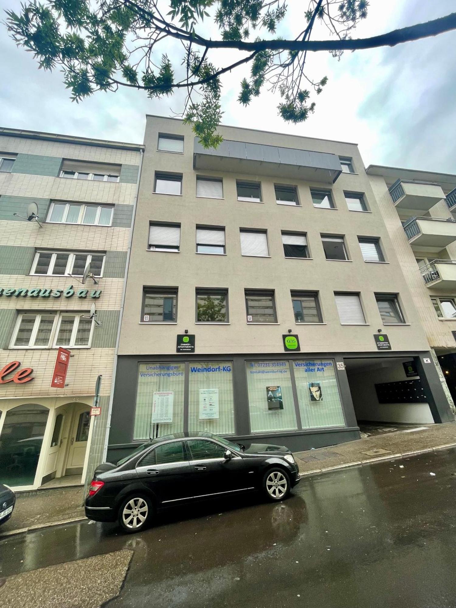 Neu Goldstadt Wunderschoenes 2 Zimmer Apartament Schloessle Zentrum プフォルツハイム エクステリア 写真